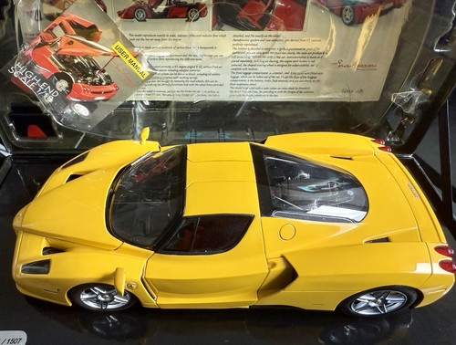 Enzo ferrari yellow bbr - 1:18,